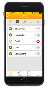 Mobilní aplikace MyJablotron pro pohodlné ovládání mimo domov