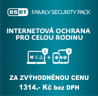 Eset promo Family Security pack